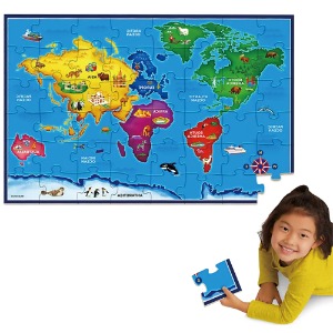 자이언트 플로어 퍼즐 (세계지도)