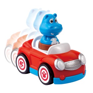 HAP-P-KID 밀고 달리는 자동차 (하마) 영아용 장난감