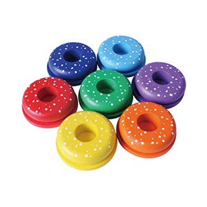 색깔 도넛 모형